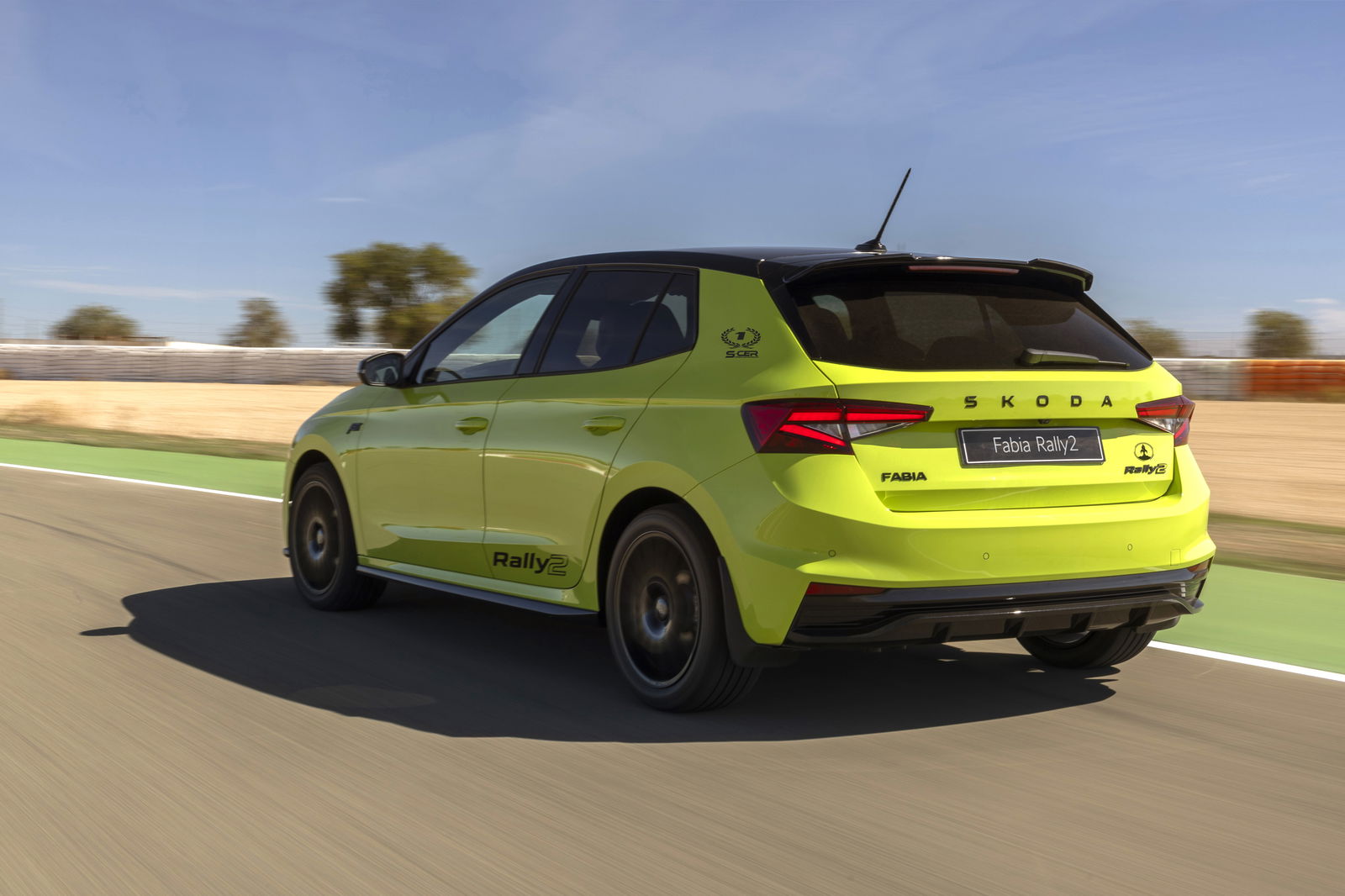 Skoda Fabia Rally2 - rear